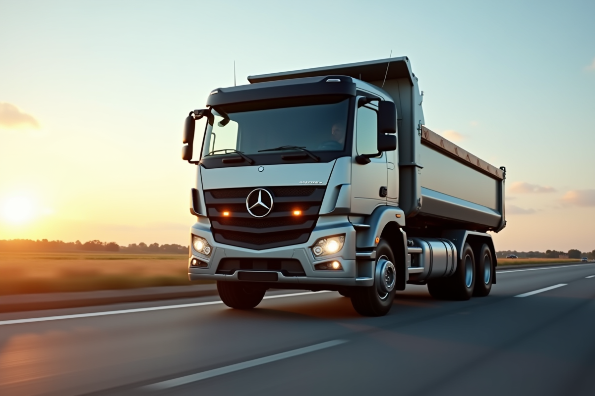 Camion benne d